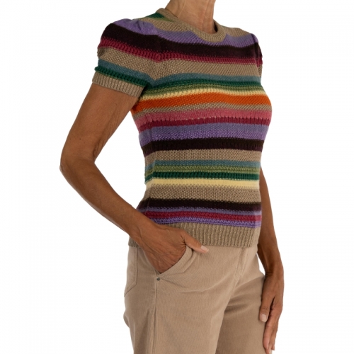 PULLOVER - MULTI STRIPE