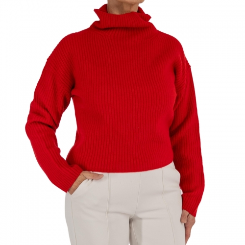 PULLOVER - FALL RED