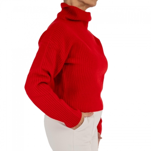 PULLOVER - FALL RED