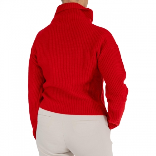 PULLOVER - FALL RED