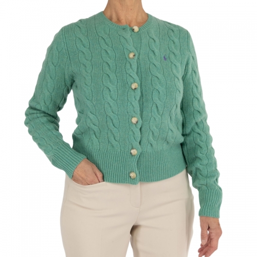 CARDIGAN - SPRING GREEN