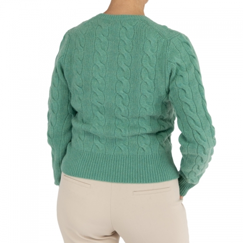 CARDIGAN - SPRING GREEN