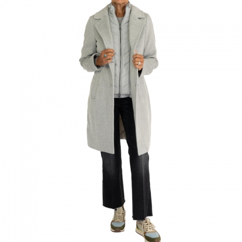 Skylar Coat soft grey heath