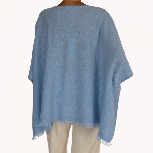 Poncho 37 soft denim