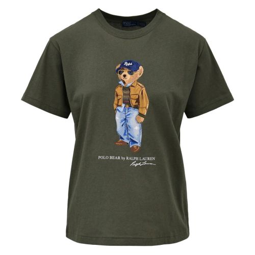 KNIT-T-SHIRT DENSE OLIVE DEN